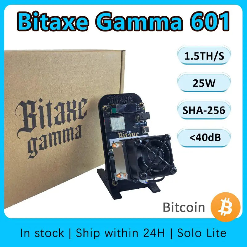 Bitaxe Gamma 601 1.5T - Open Source Desktop SHA-256 Miner