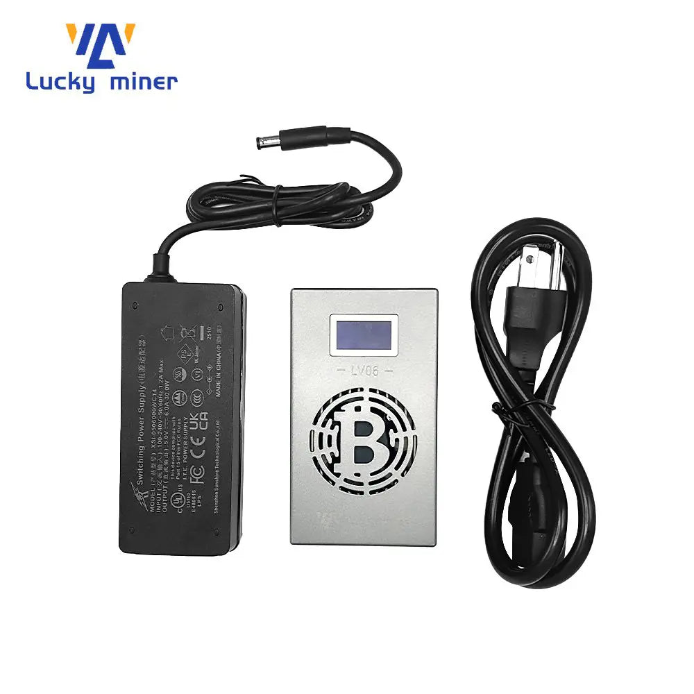 Lucky Miner LV06 Ultra-Low Power Miner | 500GH/s SHA-256, 13W