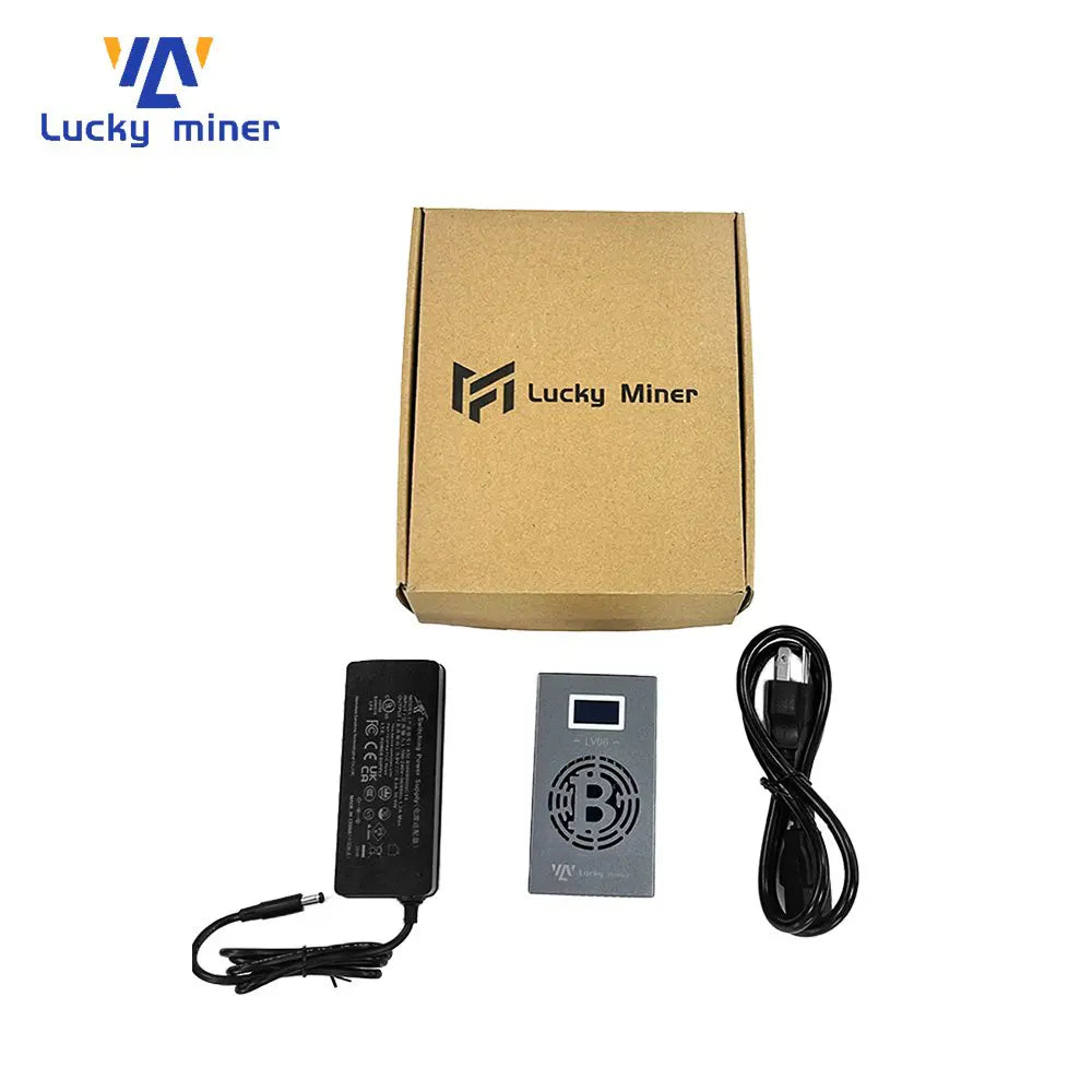 Lucky Miner LV06 Ultra-Low Power Miner | 500GH/s SHA-256, 13W
