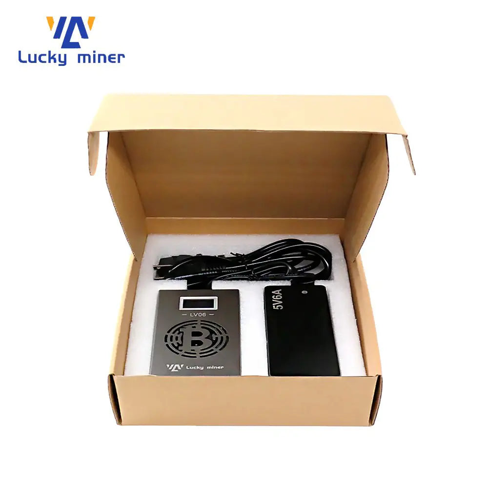 Lucky Miner LV06 Ultra-Low Power Miner | 500GH/s SHA-256, 13W