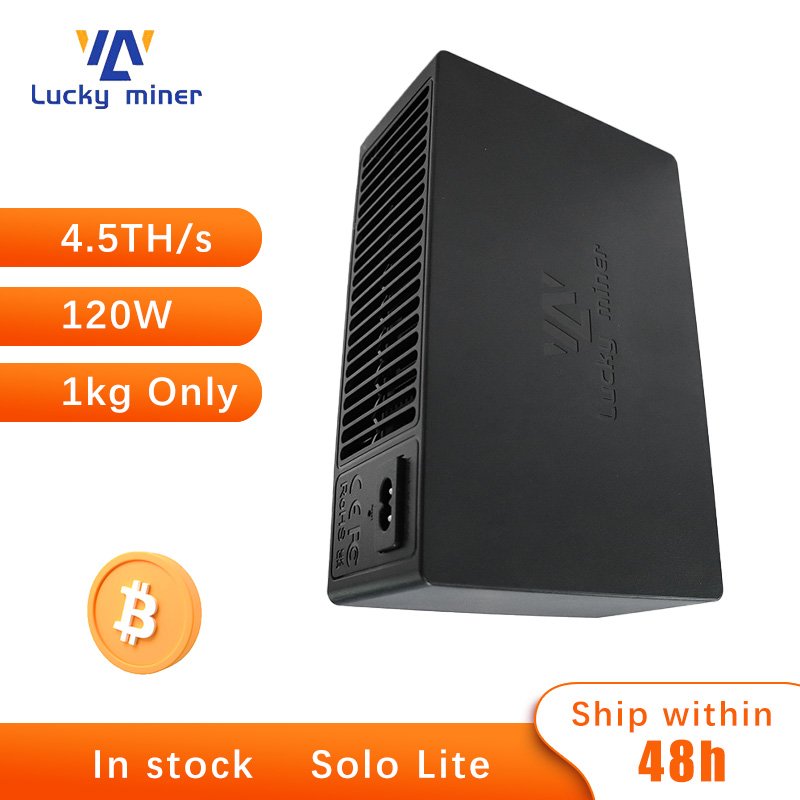Lucky Miner LV08 Quiet Home Miner | 4.2TH/s SHA-256, 120W BM1366