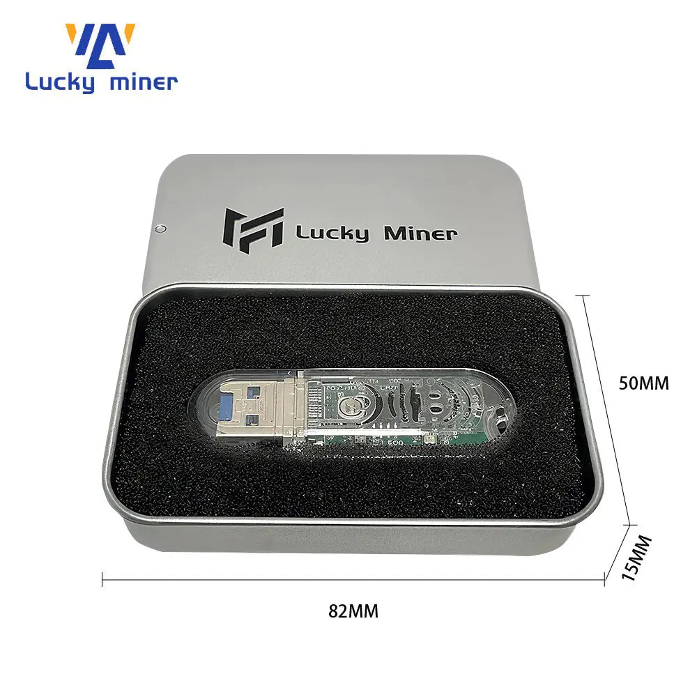 Lucky Miner LV03 Palm-Sized Bitcoin Miner | 250KH/s SHA-256, 1W