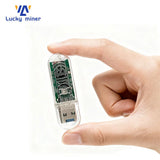 Lucky Miner LV03 Palm-Sized Bitcoin Miner | 250KH/s SHA-256, 1W