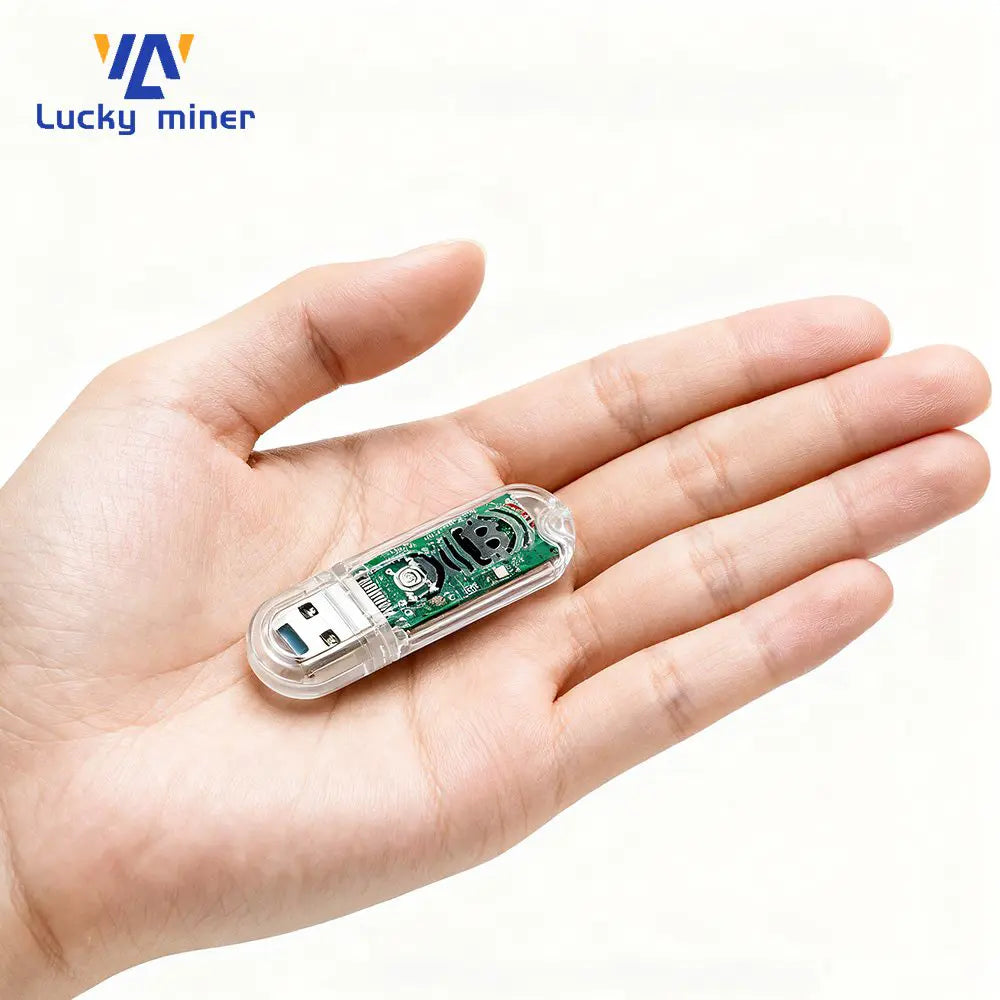 Lucky Miner LV03 Palm-Sized Bitcoin Miner | 250KH/s SHA-256, 1W
