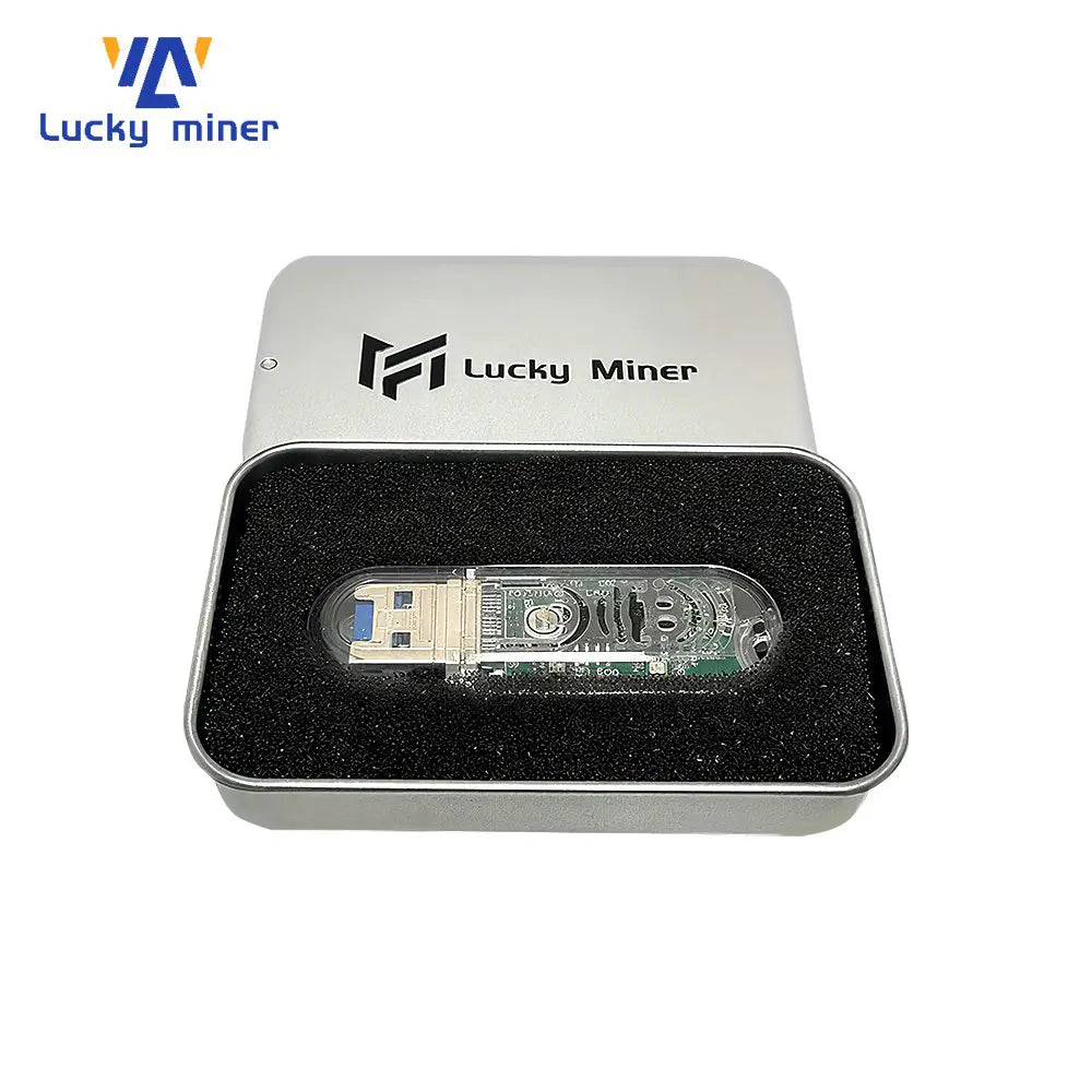 Lucky Miner LV03 Palm-Sized Bitcoin Miner | 250KH/s SHA-256, 1W