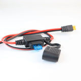 XT30 to XT30 Power Cable - 16AWG, 350mm, with 15A Fuse