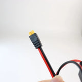XT30 to XT30 Power Cable - 16AWG, 350mm, with 15A Fuse