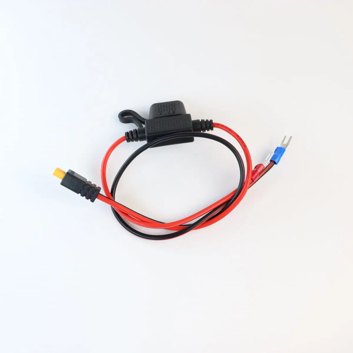 XT30 to XT30 Power Cable - 16AWG, 350mm, with 15A Fuse