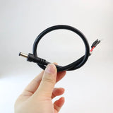 5.5x2.5mm DC Power Cable - 18AWG, 350mm