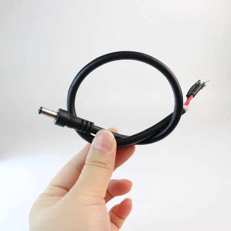 5.5x2.5mm DC Power Cable - 18AWG, 350mm