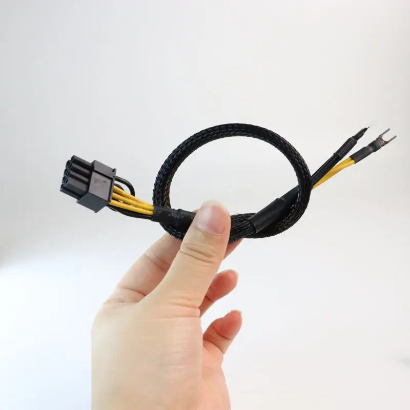 PCIe 6+2 Pin Power Cable - 18AWG, 350mm