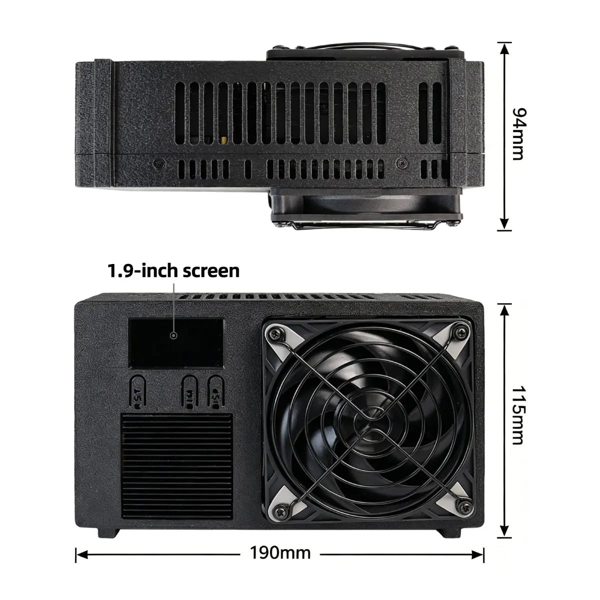 Luckyaxe B401 Flagship Desktop Miner | 8TH/s SHA-256, 160W Dual-Fan