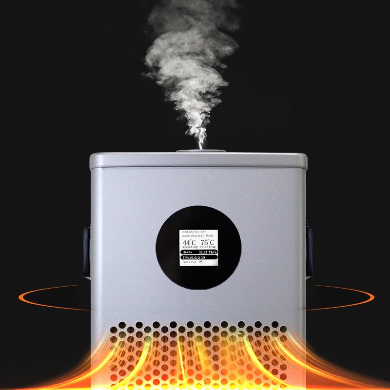 Magicminer FM01 – SHA-256 Crypto Miner with Heating & Humidifying | 30 TH/s, Silent Mode, Home Use