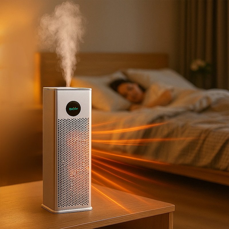 Magicminer FM01 – SHA-256 Crypto Miner with Heating & Humidifying | 30 TH/s, Silent Mode, Home Use