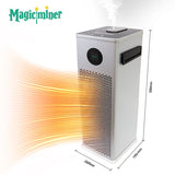 Magicminer FM01 – SHA-256 Crypto Miner with Heating & Humidifying | 30 TH/s, Silent Mode, Home Use