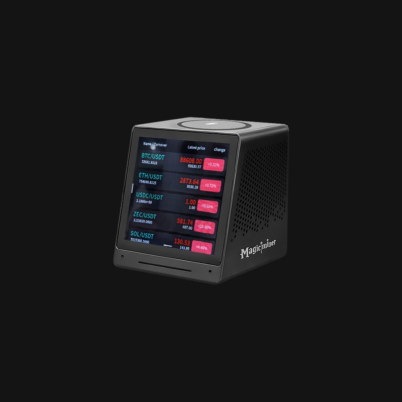 Magicminer MO01 – SHA-256 Mini Crypto Miner | 770 Kh/s, 17W Ultra-Low Power, Desktop Data Terminal