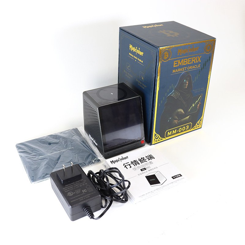 Magicminer MO01 – SHA-256 Mini Crypto Miner | 770 Kh/s, 17W Ultra-Low Power, Desktop Data Terminal