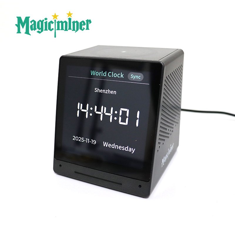 Magicminer MO01 – SHA-256 Mini Crypto Miner | 770 Kh/s, 17W Ultra-Low Power, Desktop Data Terminal