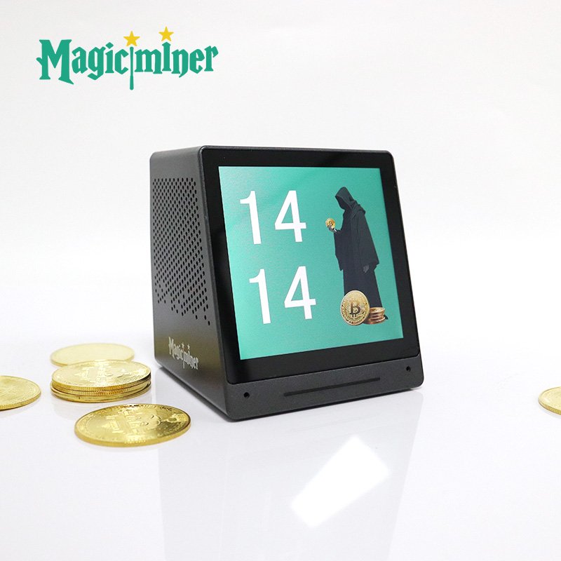 Magicminer MO01 – SHA-256 Mini Crypto Miner | 770 Kh/s, 17W Ultra-Low Power, Desktop Data Terminal