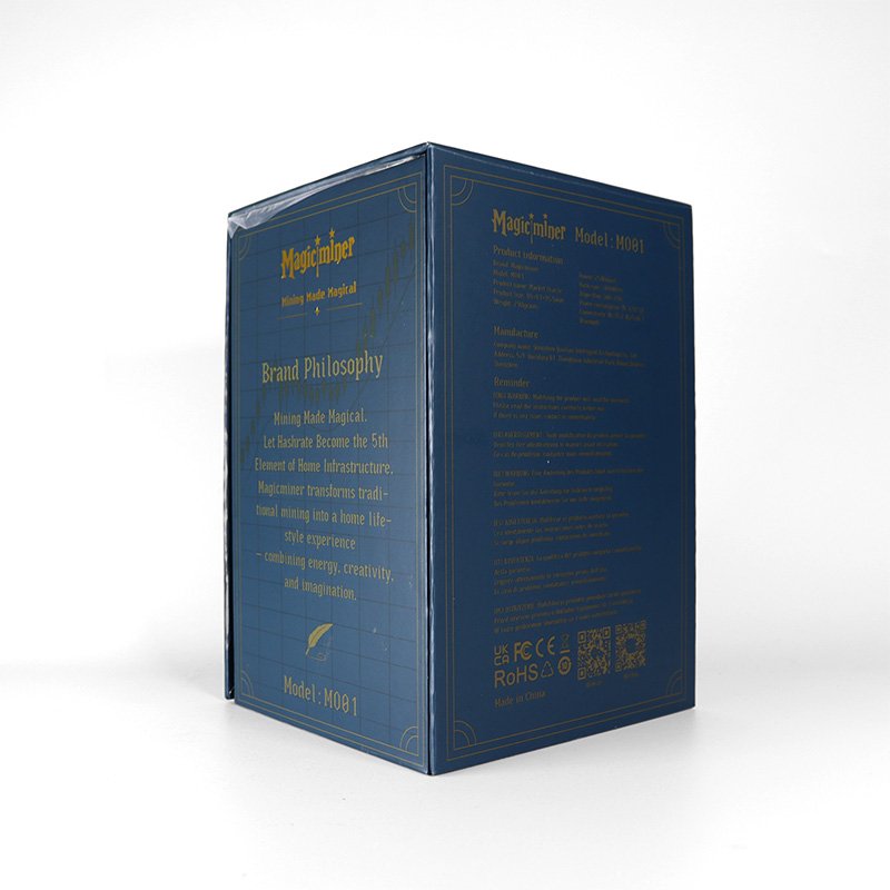 Magicminer MO01 – SHA-256 Mini Crypto Miner | 770 Kh/s, 17W Ultra-Low Power, Desktop Data Terminal