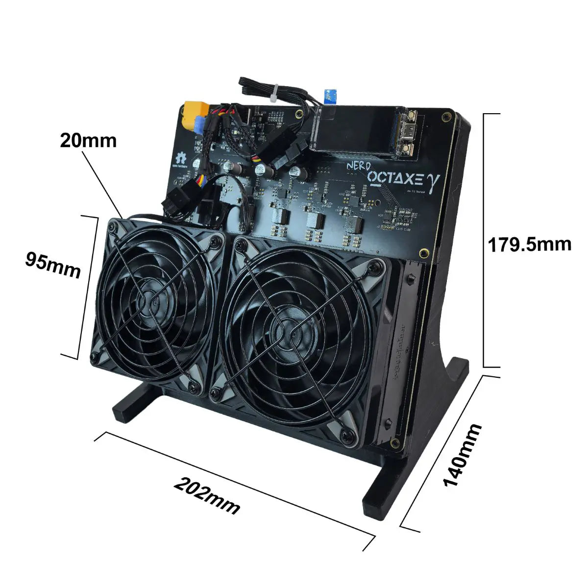 NerdOCTaxe 12T - Open Source Desktop Miner (12TH/s)