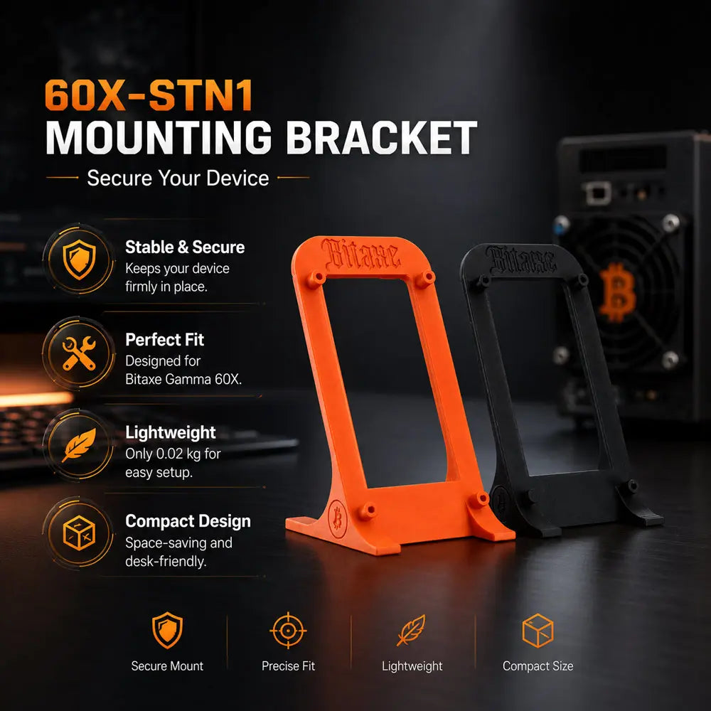 60X-STN1 Mounting Bracket for Bitaxe Gamma