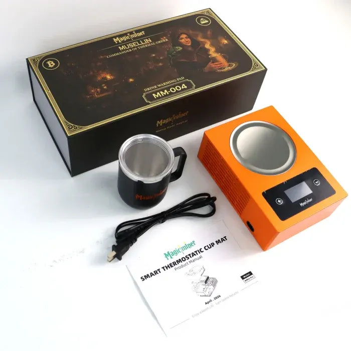 Magicminer WM02 Pro – 2-in-1 Crypto Miner & Beverage Heater | 550MH/s Scrypt