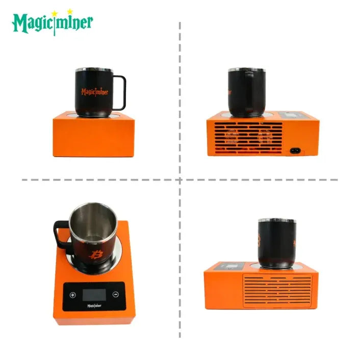 Magicminer WM02 Pro – 2-in-1 Crypto Miner & Beverage Heater | 550MH/s Scrypt